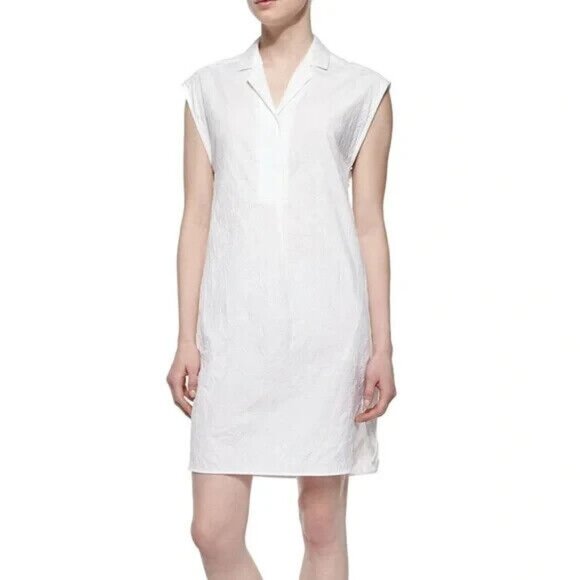 rag & bone Dresses & Skirts - NEW Rag & Bone White Loose Fit Baron Shirt Dress Womens 4